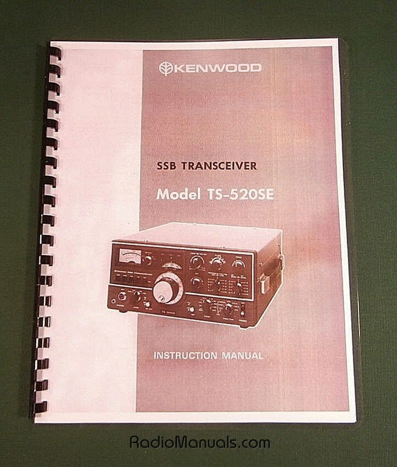 Kenwood TS-520SE Instruction Manual - Click Image to Close